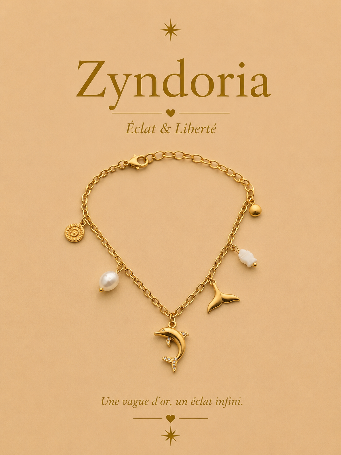 Bracelet cheville Zyndoria