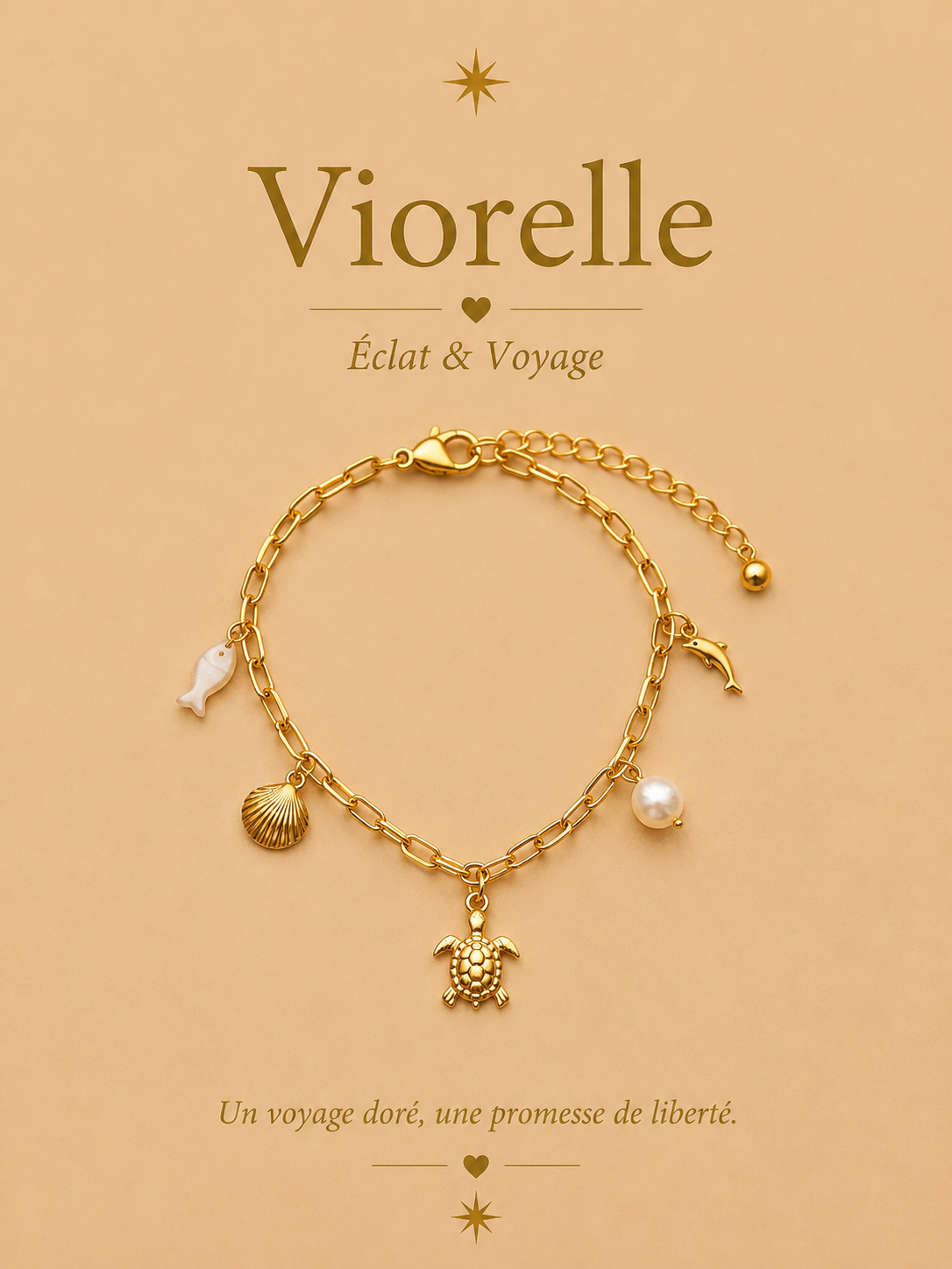 Bracelet cheville Viorelle