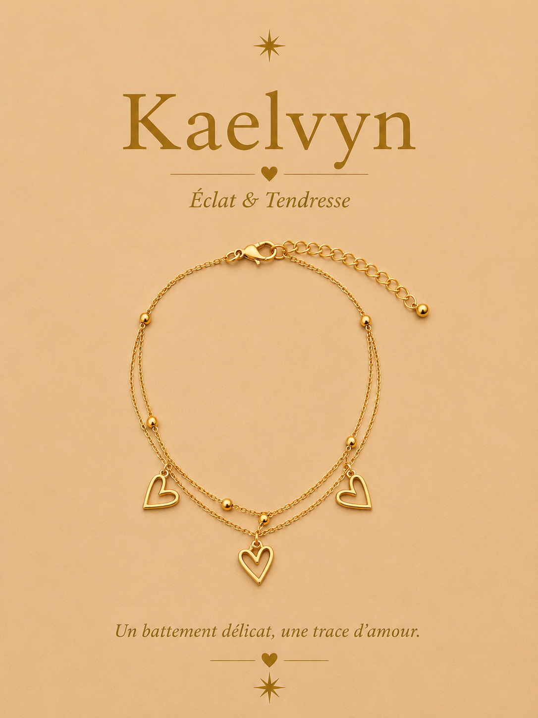 Bracelet cheville Kaelyn