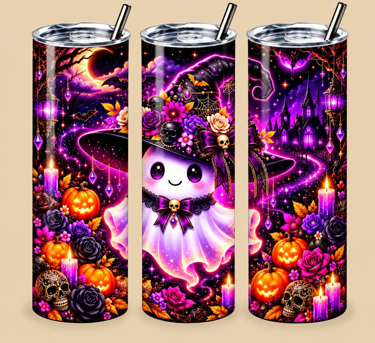 Gourde Tumbler - Halloween Enchanté 600 Ml