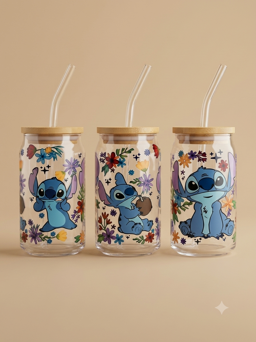 Verre canette stitch