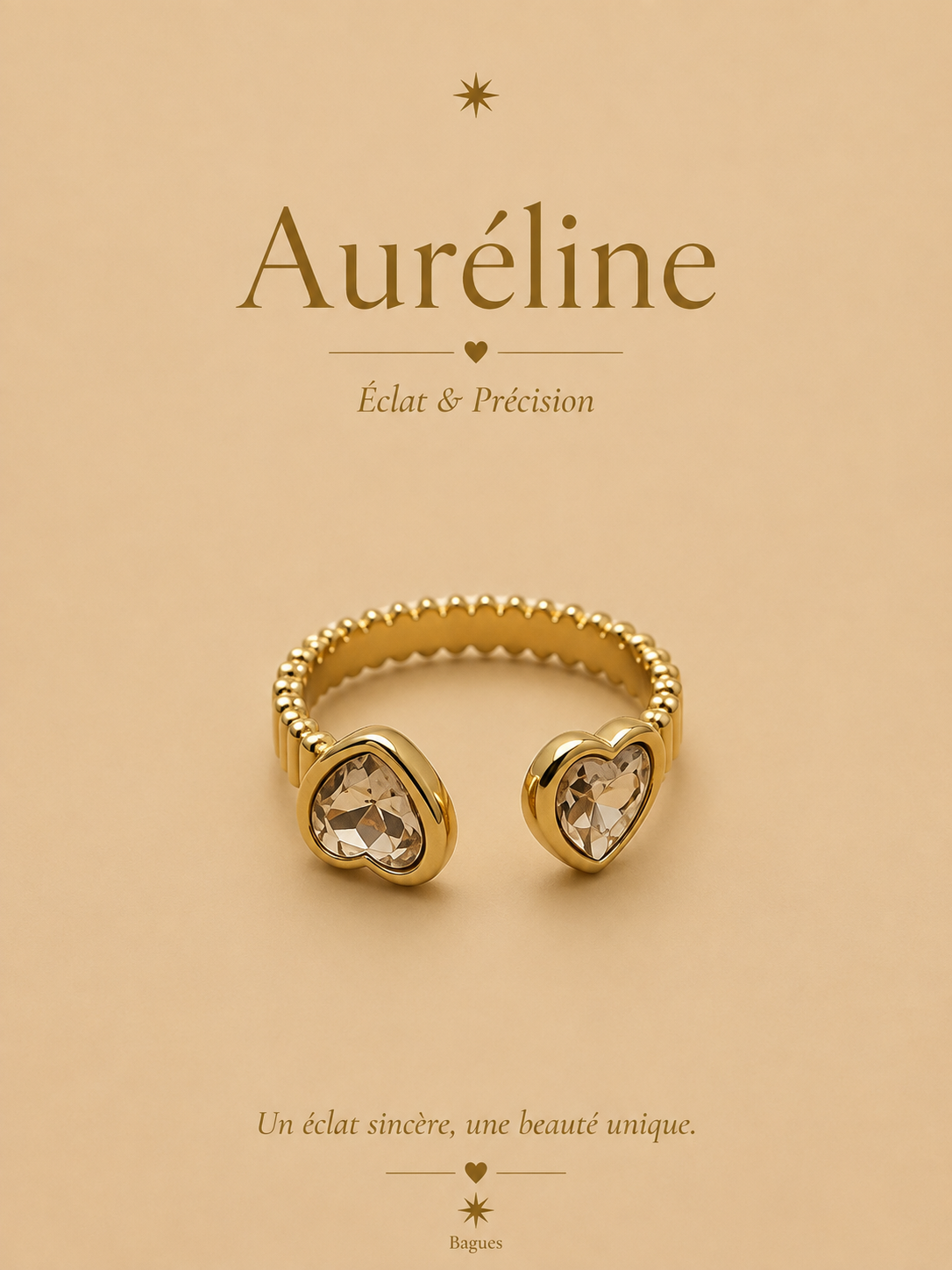 Bague Auréline ajustable