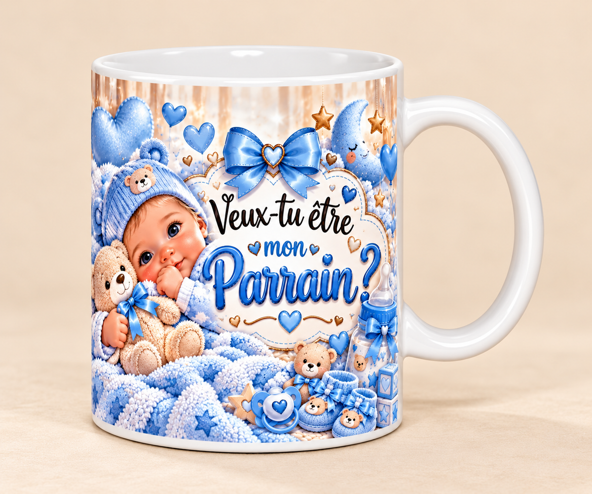 Tasse personnalisé - Parrain