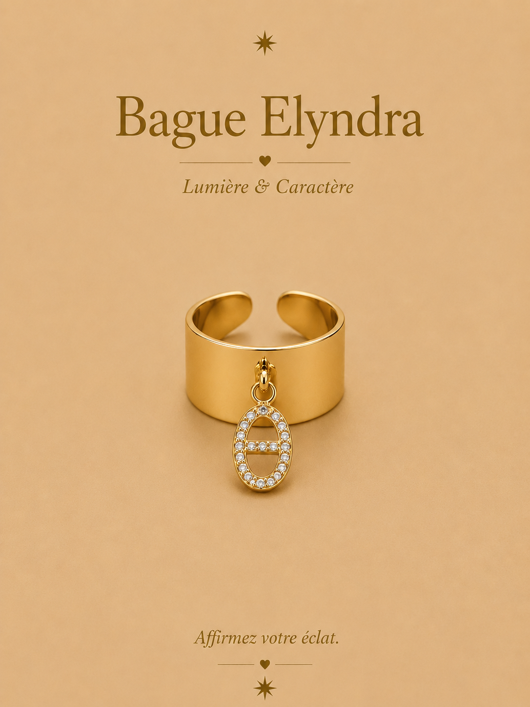 Bague Elyndra ajustable